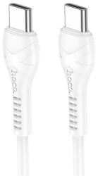 hoco. X37 cablu de date (Tip-C - Tip-C, 60W, 100cm, rezistent la rupere) FEHÉR X37_TYPEC_TYPEC_W (X37_TYPEC_TYPEC_W)