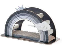  Canadian Cat Company Canadian Cat Company Rainbow Design kaparóbútor macskáknak, szürke, H 105 x Sz 45 x M 55 cm