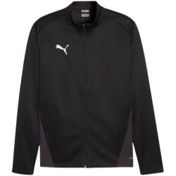 PUMA Sportblúz, Puma, Teamgoal, fekete, kapucni nélküli, cipzáros, S INTL (65863303-r-S)