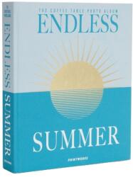 Printworks fotóalbum, Endless Summer, 30 oldal, 33x27 cm, elegáns könyves borító, fotók 10x15 cm, textilanyag és karton, ajándéknak ideális, kék (PW00662)