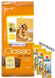 Versele-Laga Versele Laga Classic Dog Duo Krok 20kg + INGYENES 3x PEDIGREE DentaStix fogápoló jutalomfalat kutyáknak 45/77g