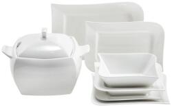 Ambition asztali felszolgálás, 42 db, 12 személyes, Fala, fehér porcelán (61154)