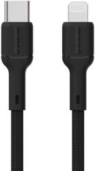 Dudao L9X töltő- és adatátviteli kábel, USB-C/Lightning, 30W, 2 m, Fekete