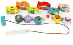 Cubika Halacskák fa gyöngyfűző (13647)