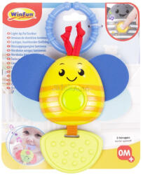 Winfat Világító méhecske rágóka bébijáték (0236) - jatek-auto