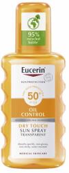 Eucerin Sun Oil Control Dry Touch Színtelen Napozó Spray SPF50+ 200 ml
