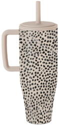 BURGA Cana Termos Almond Latte 1.2 L cu capac anti scurgeri si pai reutilizabil, inox (BCTALLIXCRP) - pcone