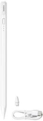 Baseus Stylus Pen Stylus pen Smooth Writing III Series pentru iPad, Wired Charging, Active Wireless Version - Moon White (KF2349745) - pcone
