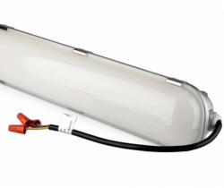 V-TAC LED lámpatest , 60 Watt , 120 cm , Samsung Chip , kompakt armatúra , por- és páravédett , IP65 , hideg fehér , 5 év garancia , 120lm/W (21679)
