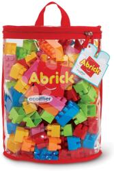 Ecoiffier Építőjáték táskában Abrick 120 Half Moon Bag Écoiffier 120 színes kockával 18 hó-tól (ECO0838)