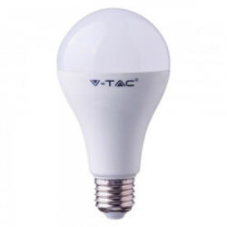 V-TAC LED lámpa , égő , körte , E27 foglalat , 18 Watt , hideg fehér (2709)