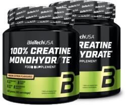 BioTechUSA - 100% MICRONIZED CREATIN MONOHYDRATE - ÍZESÍTETT - 2 X 300 G