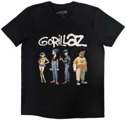 Gorillaz Spray Logo Group Black 2XL Риза (GORTS27MB05)