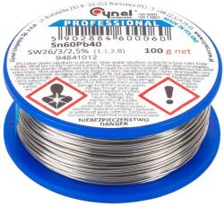 Cynel LUT0110-100 Forrasztó cin 2mm, 100g (LUT0110-100)