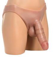 Master Series Vastag Üreges Szilikon Strap-On - 8" / 20 cm