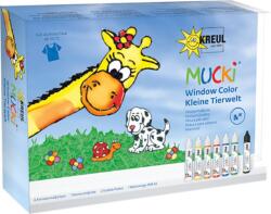 Kreul Mucki Комплект цветове за стъкло 7 бр (<![CDATA[24451]]>)