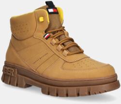 Tommy Hilfiger gyerek téli csizma - barna 41 - answear - 30 990 Ft