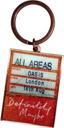 Oasis Definitely Maybe AAA Setlist Breloc (OASKEY07)