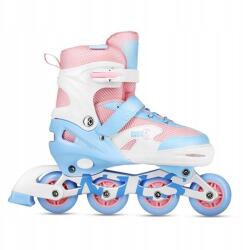 NILS Extreme jégkorcsolya, Size S (31-34), LED-es kerekek, ABEC-7 csapágyak, protektor szett (5902600203582)