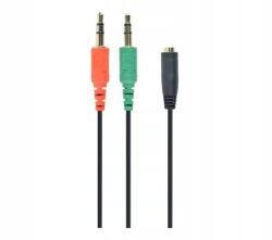 Gembird CCA-418 minijack (3, 5 mm) 2x minijack (3, 5 mm) kábel 0, 2 m (CCA-418)