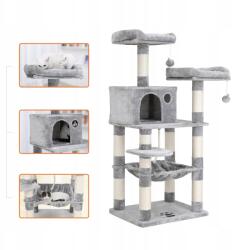 Feandrea Kaparófa kilátó macskaház fekhely barlang szizál oszlop 143 cm (PCT15W)