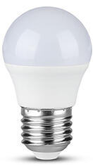 V-TAC E27 LED lámpa (6.5W/180°) Kisgömb - természetes fehér ( 23879)