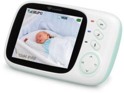 TrueLife Elektronikus bébiőr TrueLife fehér (NannyCam H32)