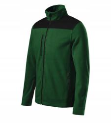 MALFINI Férfi Polár Pulóver, Rimeck 530, üvegzöld, Size L, 100% poliészter (5300615)