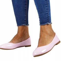 Evento Rózsaszín Balerina Női Cipő, Size 40, ekologikus bőr, 25cm talpbetét (8190 RÓŻ)
