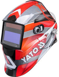  YATO Automata hegesztőpajzs True Color, DIN 5-8 / 9-13, 99 × 56 mm, 4 érzékelő, MMA / MIG / MAG / TIG (YT-73921) (YT-73921)