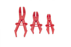 KROFtools 3 részes tömlőszorító fogó, hajlított (6256)