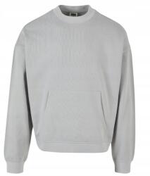 Urban Classics Férfi Pamut Pulóver Szürke Plus Size 3XL Jso