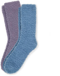Tchibo - 2 pár puha zokni - nő - méret 35-38 - kék
