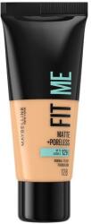 Maybelline New York Fit Me! Pórusösszehúzó És Mattító Alapozó Normál És Zsíros Bőrre 30 ml 128 Warm Nude