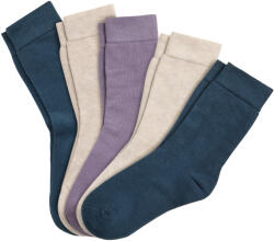 Tchibo - 5 pár termozokni - nő - méret 39-42 - kék