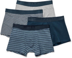 Tchibo - 4 boxeralsó - férfi - méret Xxl/8 - kék/csíkos