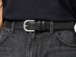 Wrangler fekete bőr öv, 100% bőr, 110cm hosszú (112365272)