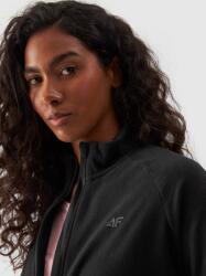 4F Női polár pulóver állógallérral, normál szabású 4F WMM00TFLEF294-53S Fekete, meleg, S-es méret (4FWMM00TFLEF294-20S-S)