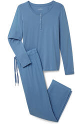 Tchibo - Flanel pizsama - nő - méret XL 48/50 - kék