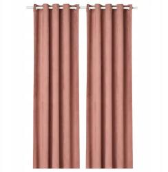 IKEA Birtna Fényzáró függöny, 145x300cm, világos rózsaszín (00480764)