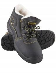 Reis Yes Munkavédelmi Bakancs, téli, marhabőr, Size 37, csúszásmentes (BR)