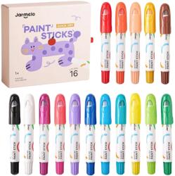 Jarmelo Tempera festékstift mosható 16 színű (JA96796)