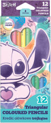 Coolpack Háromszögletű zsírkréta Stitch Pastel 12 db (92047PTR)
