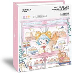 Jarmelo Kreatív könyv Festés akvarellekkel Desszerthercegnő (MK96154)