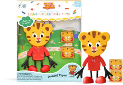 Glo Pals Állíts be Daniel Tigris figurát és 2 szenzoros fénykockát a vízhez (GPCHDanielTiger)
