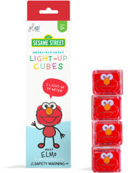Glo Pals Elmo szenzoros fénykockák vízhez (GP4PKELMO-Red)