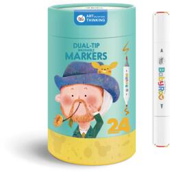 Jarmelo Kétoldalas markerek két heggyel 24 db (JA95324)