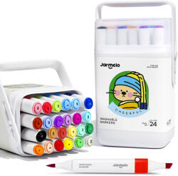Jarmelo Kétoldalas markerek két hegyes 24 db-os dobozban (JA96666)