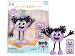 Glo Pals Lumi figurakészlet és 2 szenzoros fénykocka vízhez (GPCHLUMI-Purple)