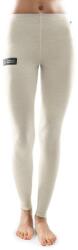 SIROKO Women Winter sports Női gyapjú termikus leggings SRX Loess Bézs 2XS bézs